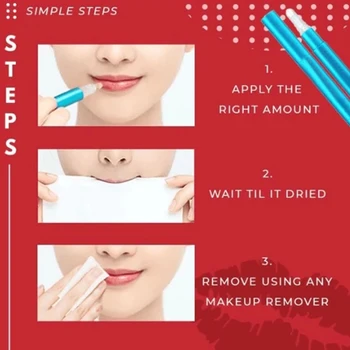

Lip Lock Lipstick Sealing Gel Waterproof Non-stick Cup No Fade Lipstick Raincoat B99