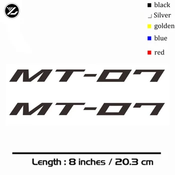 

Motorcycle personality body sticker Windshield model logo sticker for Yamaha MT07 MT 07 mt07