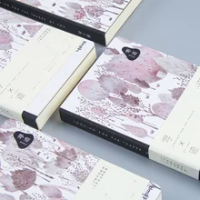 Ручная роспись узор Обложка Блокнот толстый планировщик креативный блокнот Ноутбук Канцтовары план ручка книга