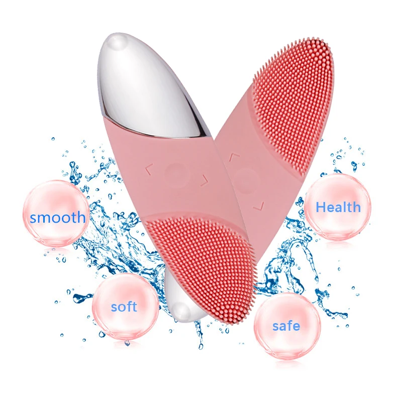 THB Electric Facial Cleansing Brush Sonic Face cleaner Silcone Deep