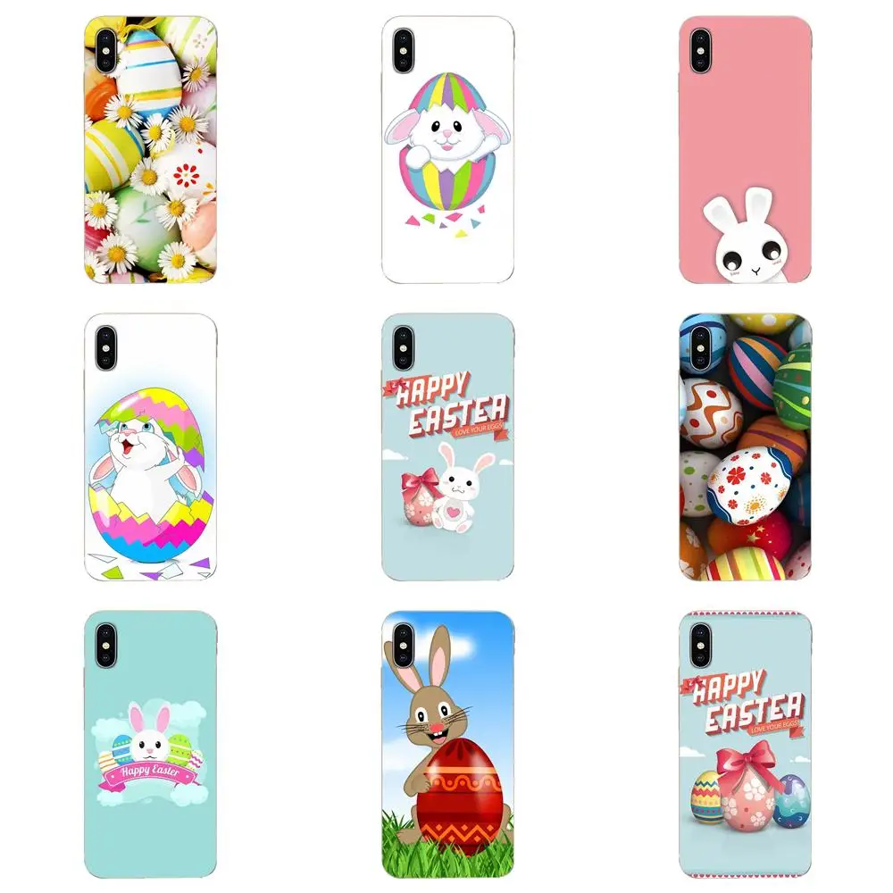 Милый Пасхальный Кролик пасхальные яйца для huawei Honor mate 7 7A 8 9 10 20 V8 V9 V10 G Lite Play Mini Pro P