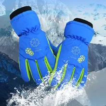 One Piar перчатки для катания на лыжах и сноуборде унисекс ветрозащитные водонепроницаемые дышащие зимние теплые лыжные велосипедные зимние плюшевые