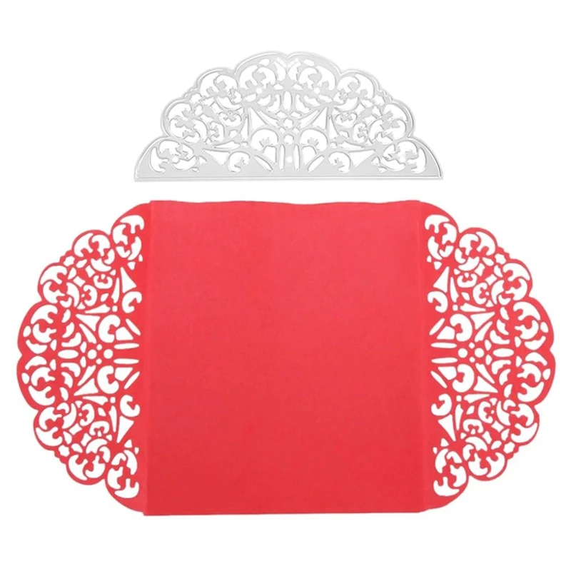 

Scrapbook Greeting Card edge Lace Hollow Border Metal Cutting Dies Stencil Frame Embossing Template DIY