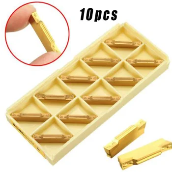 

10pcs Carbide Inserts MGMN300-M For MGEHR/MGIVR Cutting Aluminum Alloy