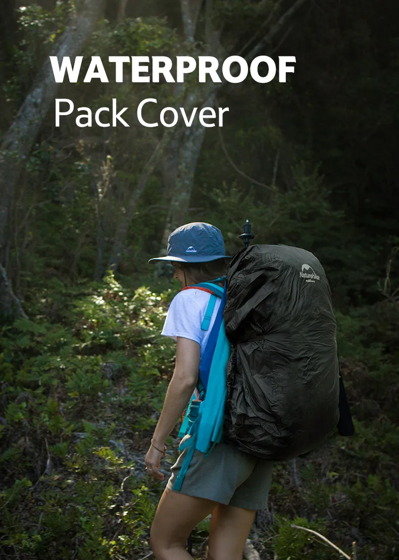 Naturehike рюкзак с защитой от дождя чехол для защиты от пыли 40L 50L 60L 80L альпинистский рюкзак Крышка Водонепроницаемый открытый рюкзак с защитой от дождя