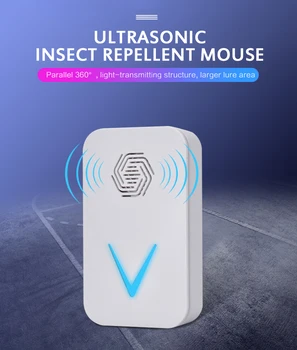 

Ultrasonic Mosquito Repellent Universal Mouse Repellent Multi-functional Ultrasonic Electronic Mosquito Repellent Insect Killer