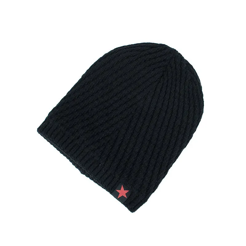 RoxCober зима плюс бархатный теплый вязаный свитер шапки Skullies шапочки головные уборы