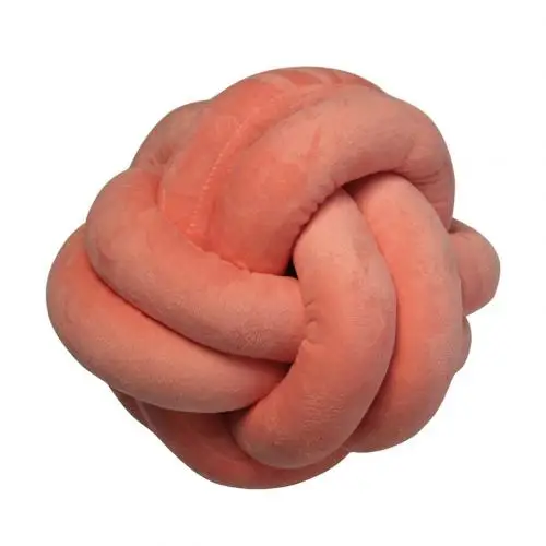 18cm Orange 18/25/30 см теплая Nordic Стиль Подушка на мягкой подкладке с капюшоном, помпонами и узел Подушка сплошной Цвет Детские спокойный сон Куклы Мягкие Спальня украшения - Цвет: 18cm Orange