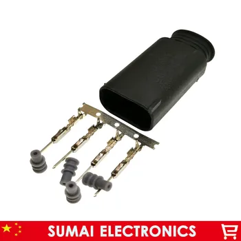 

AMP/TE 4Pin male auto Oxygen Sensor Plug, AV audio and video plug connector for BMW Mercedes-Benz etc.
