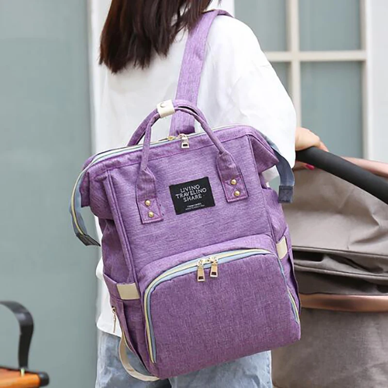 Mummy Maternity Bag Newborn Nappy Bag Baby Waterprof Backpack baby care bag Travel Diaper Changing BFR015