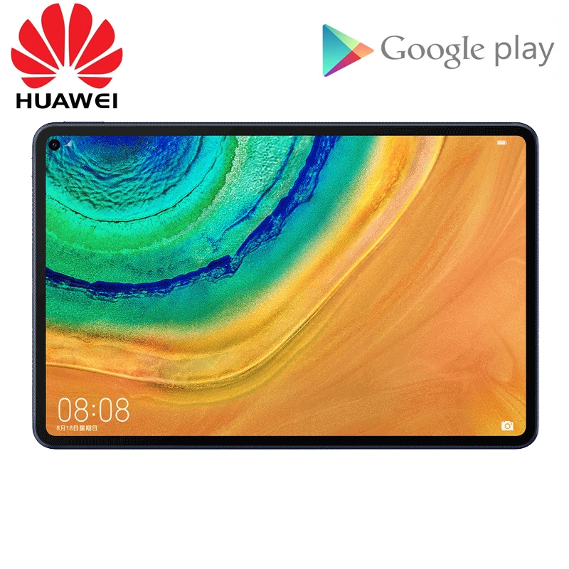 Huawei MatePad Pro MRX-W09/AL09 10,8 дюймовый планшетный ПК Kirin 990 8-ядерный 8 ГБ ОЗУ 256 Гб ПЗУ 2560x1600 Android 10 gps WiFI