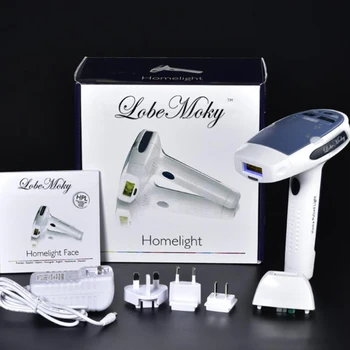 

Home Use Laser Hair Removal Machine Comes with Two IPL Elpilator for Permanent Hair Removal Skin Rejuvenation