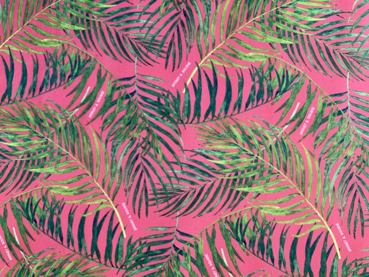145*90cm Thicken Leaves waterproof Polyester Fabric Patchwork,curtain. tablecloth,Printed Quilting Home For Sewing