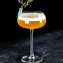 Креативный бокал для вина, Классический Бокал для коктейля, бокал для мартини, чашка для шампанского, блюдце, вечерние, для бара, посуда для напитков