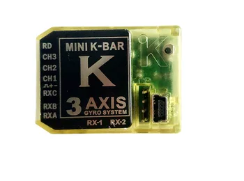 

3-Axis Gyro K-V -Bar K8 Flybarless Gyroscope Flybarless System 250 ~ 700 Helicopter