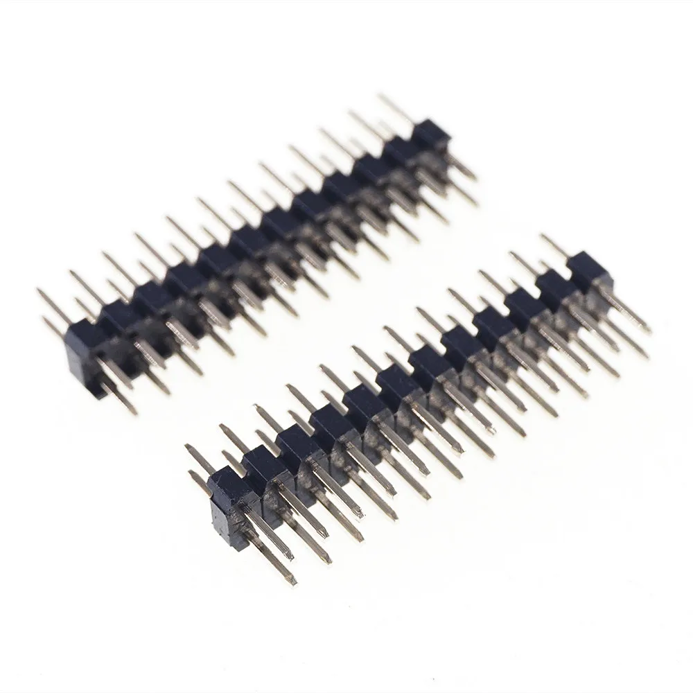 100 шт. 2x12 P 24 Pin 2 0 мм штыревой разъем типа папа двухрядная прямая печатная плата 180