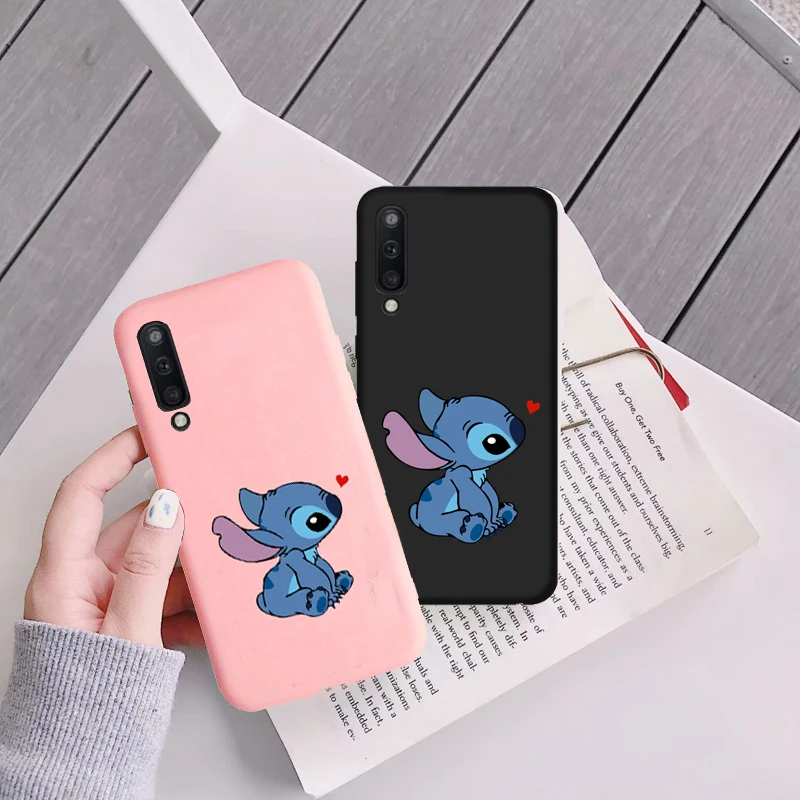 Чехол с рисунком Стича для Samsung galaxy A51 A71 A50 A30 A70 A80 A10 A20 A40 A60 M10 M20 Модный чехол