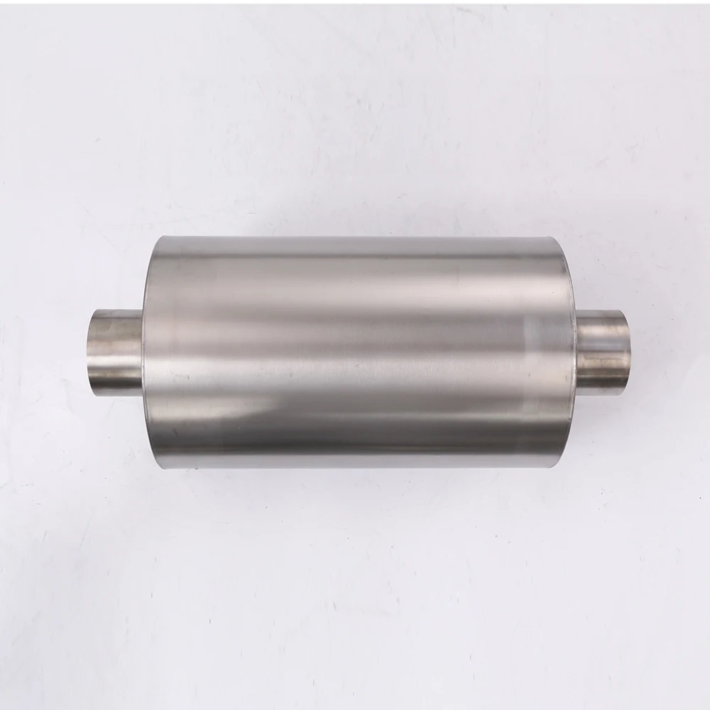 

3 inch Titanium Race Muffler 12 inch OAL customize
