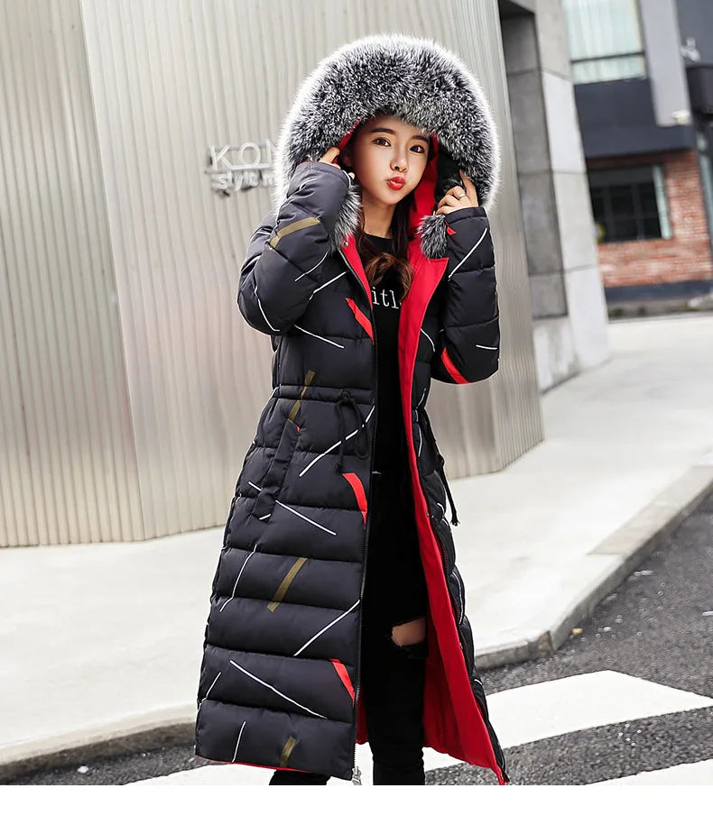 Модное женское пуховое пальто 2019 Зимняя Новая двухсторонняя носимая Женская
