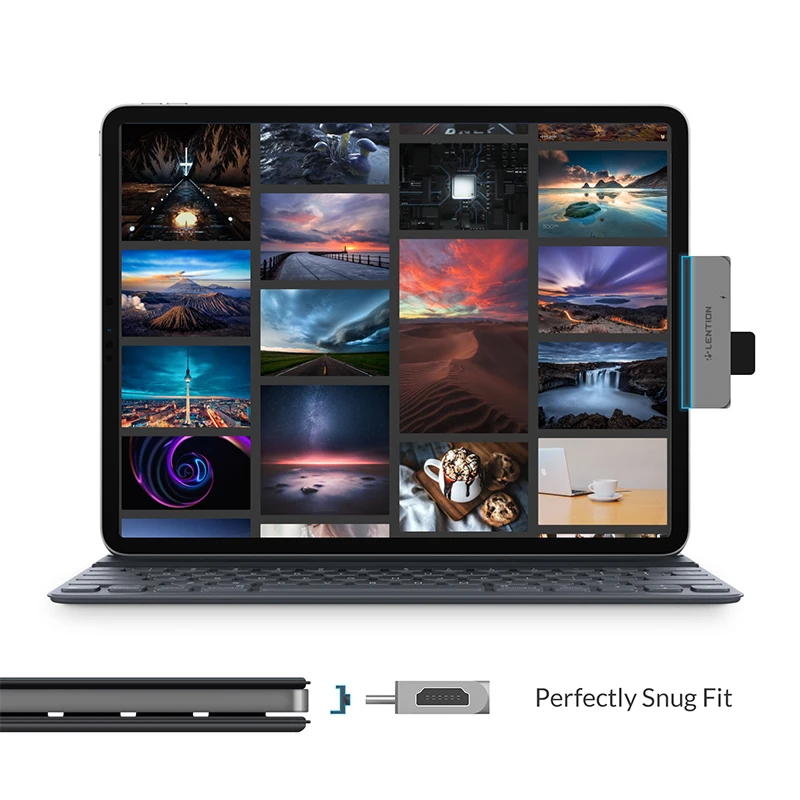 USB C Multi Port Hub for New iPad Pro 11 12 9 with 4K HDMI USB 4