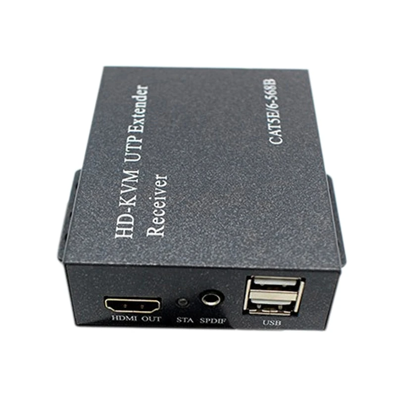 HDMI Extender 100M with KVM Switch 1080P RJ45 Transmitter Receiver for PS4 Apple TV(EU Plug) | Электроника