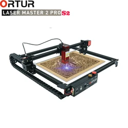 Découpeur Laser pour bois et acrylique, haute précision 40x40cm, zone de sculpture, Structure entièrement métallique, assemblage rapide, Ortur Lasesr Master 2 PRO 