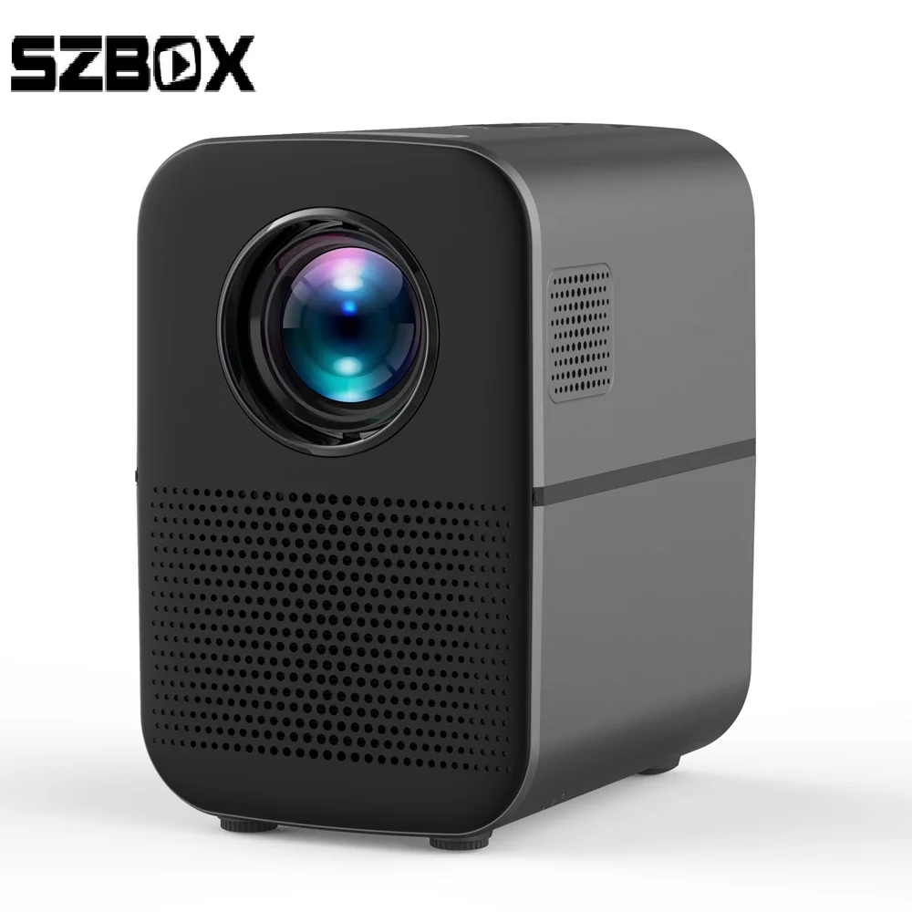 Светодиодный проектор M6 Full HD 4000 лм Bluetooth видеоколонка Android Wi-Fi USB 1080p портативный