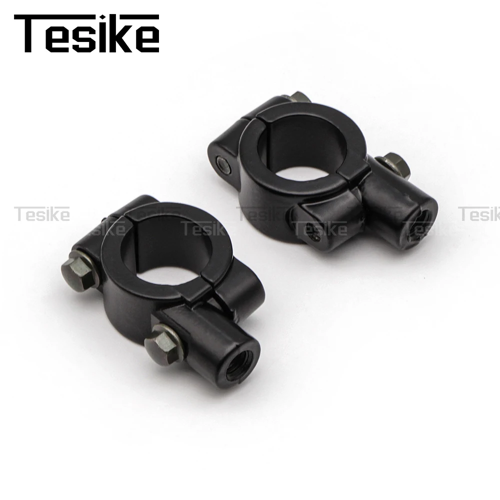 

Motorcycle accessories mirror Mount Clamp Rear View Mirror Holder Bracket Size 22mm 8mm 10mm