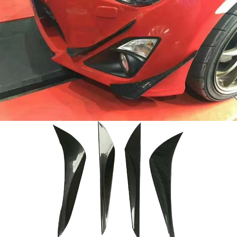 Fit for 13-15 TOYOTA GT86 carbon fiber / wind air knife surrounded by decorative front spoiler. | Автомобили и мотоциклы