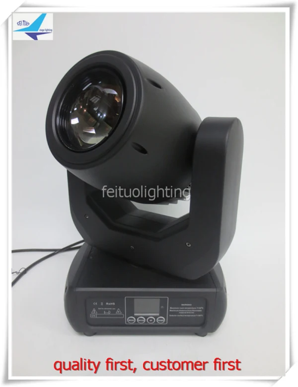 С дорожным чехлом Профессиональный 150w led spot moving head музыкальное оборудование movinghead 150w сценическое освещение