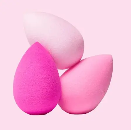 

LUFUSEAn Makeup Sponge Trio Pretty IN Pink Edition 3pieces Puff Set Blending Tool Bronzer Beauty In Retail box