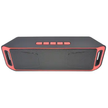 

Portable Wireless Speaker Support FM Automatic Search TF Card Cycle Charge 3.5mm Input Terminals Hands-free Calls