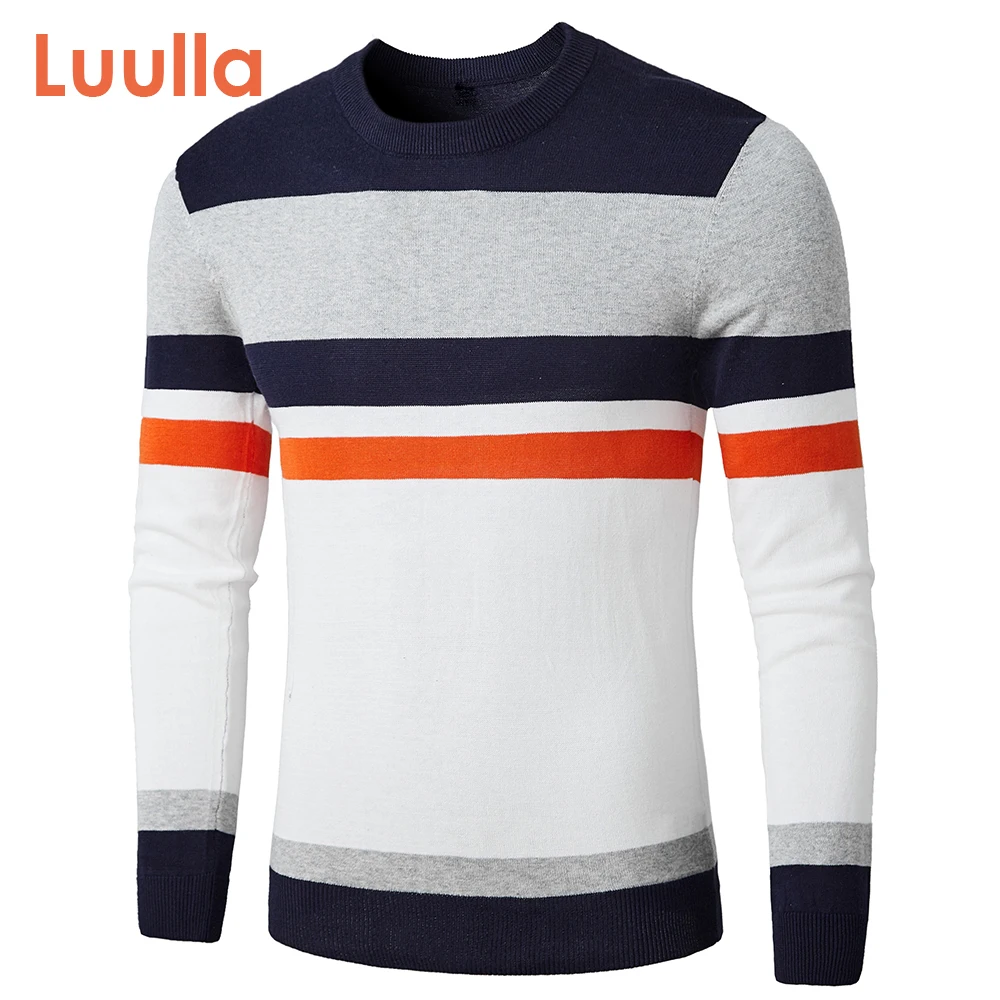 Men Brand 2020 Autumn Fashion Casual Striped Cotton Sweater Pullovers Men O-Neck Warm 100% Cotton Knit Men's Sweaters Coat Men Men Brand 2020 Autumn Fashion Casual Striped Cotton Sweater Pullovers Men O-Neck Warm 100% Cotton Knit Men's Sweaters Coat Men