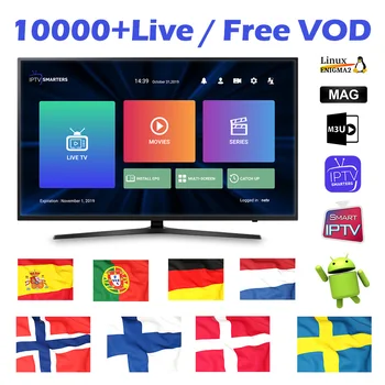 

1 Year IPTV Subscription Spain Belgium Netherland for Android IPTV M3u Nordic Poland Sweden IPTV Code Free Test No App Include