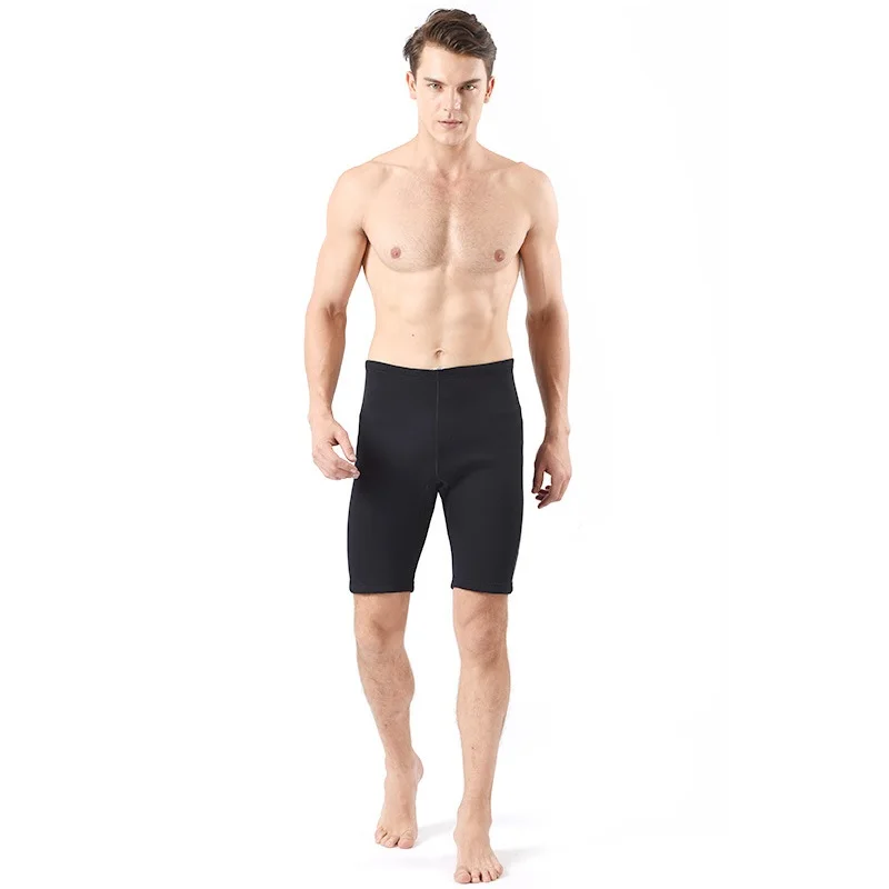 2MM Diving Shorts Men Black Neoprene Wetsuit Fifth Pants Swimming Surfing Spearfishing