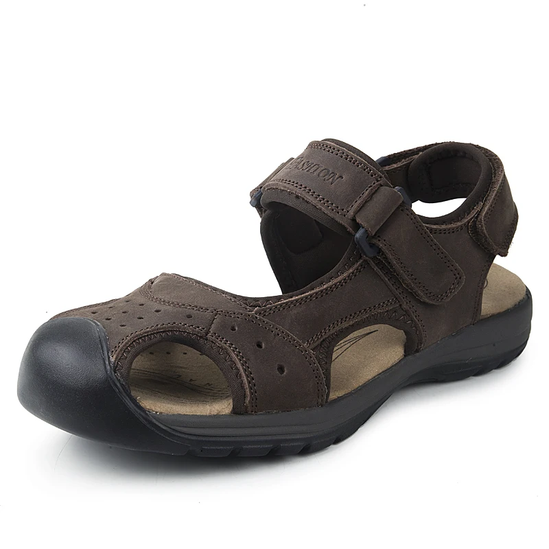 Новые модные летние сандалии мужская обувь 2019 брендовые дышащие качественные