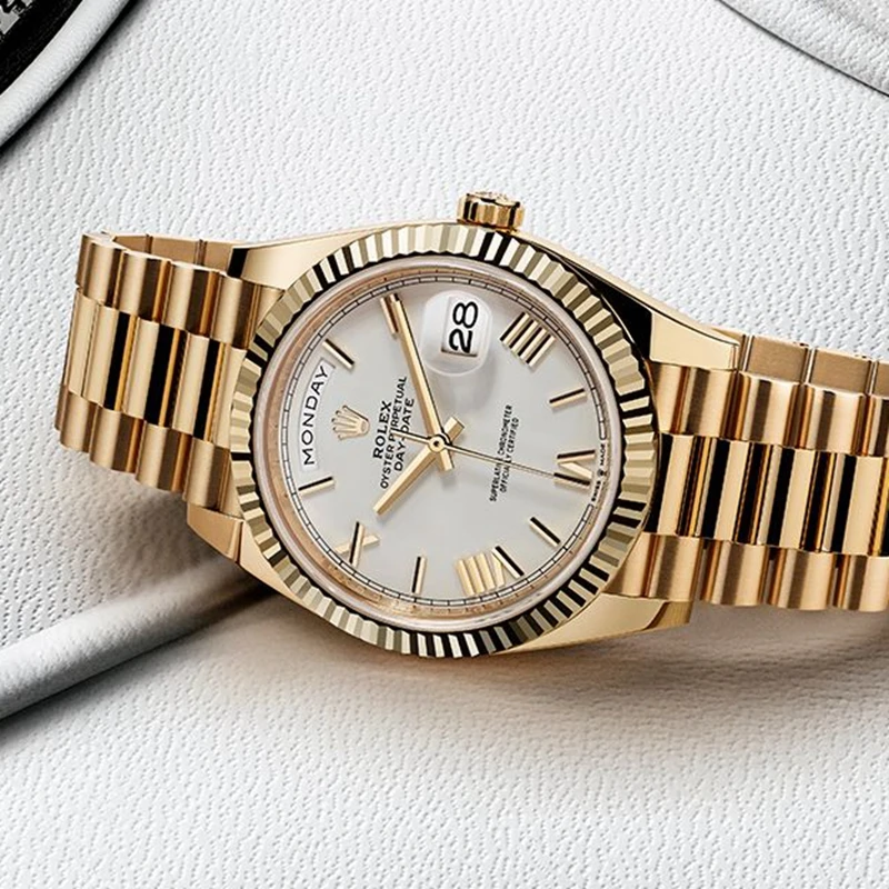 

Ladies and men's watches - Leisure fashionDay-Date business luxury mechanical watch customized Sapphire mechanical watch 16136