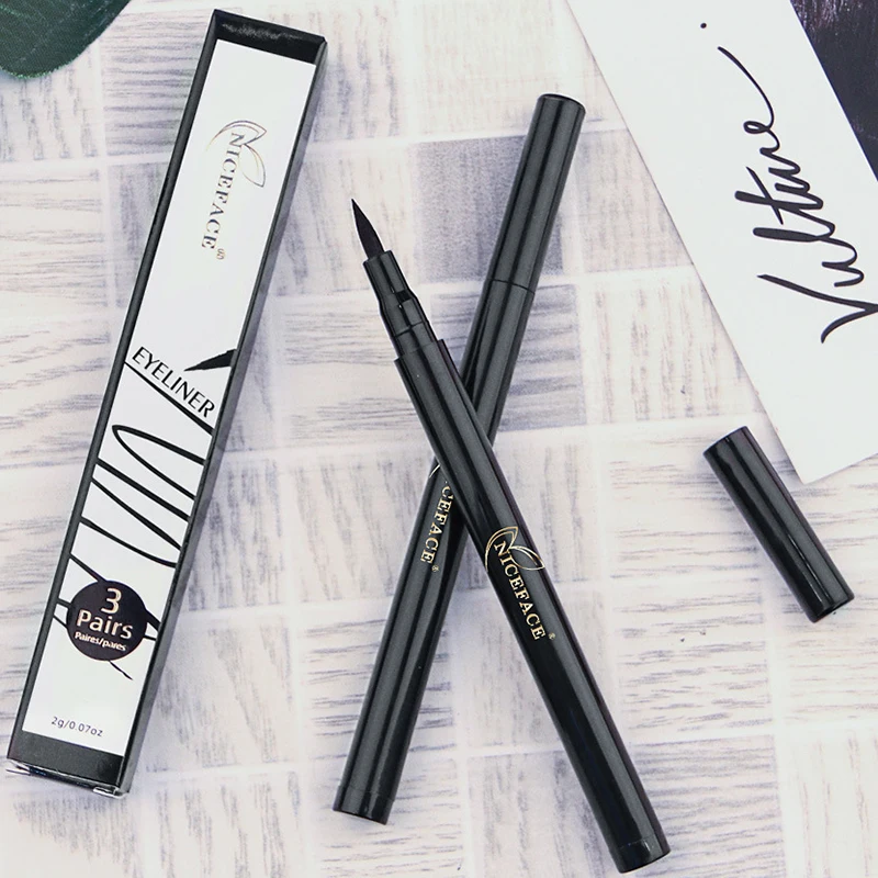

3-in-1 Self-Adhesive Eyeliner Magnetic Liquid Eyelashes Pen Eye Lashes Extension Waterproof Faux Cils Natural Makeup Tool