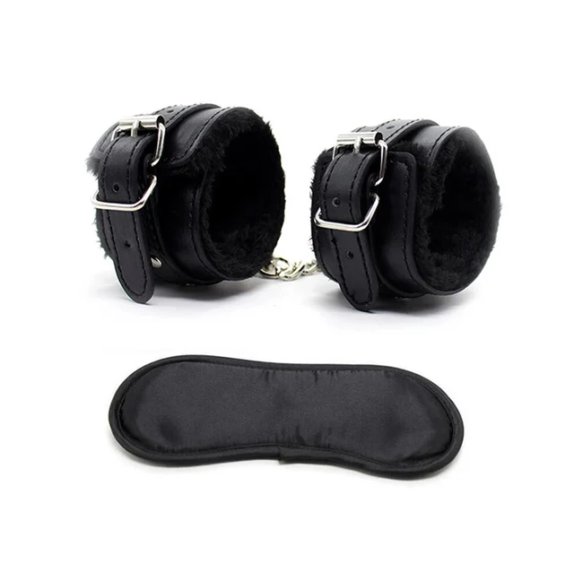 Toys For Woman Men BDSM Bondage Set Erotic Restraint Handcuffs Slave