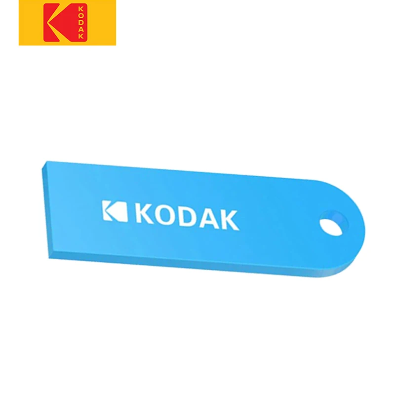 Kodak K212 пластиковый ключ Флешка 32 ГБ USB флэш-накопитель 64 ГБ флеш-накопитель USB 2,0 16 Гб карта памяти u диск memoria флеш-накопитель memoria Cel Stick - Цвет: Синий