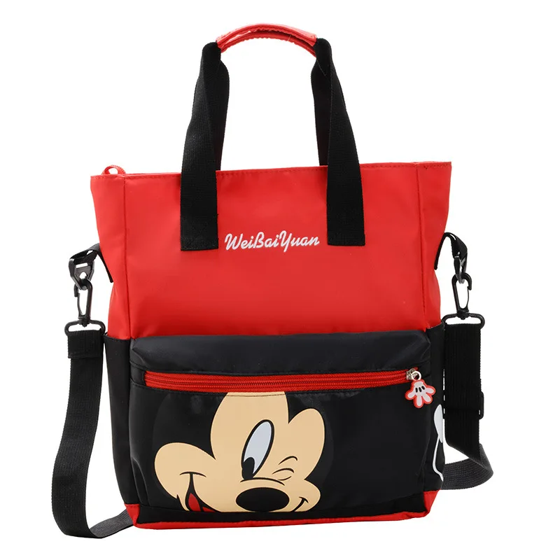 

2020 Mickey Handbag Women Shoulder Crossbody Bag Girl Boy Nylon Handbag Female Shopping Storage Bag Tote Lady Bag Bolsa Feminina
