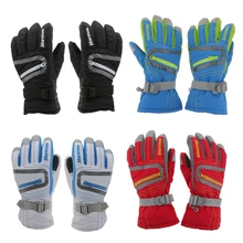 Зимние спортивные ветрозащитные водонепроницаемые мягкие комфортные лыжные перчатки для катания на скейтборде M/L многоцветные перчатки Snowborad