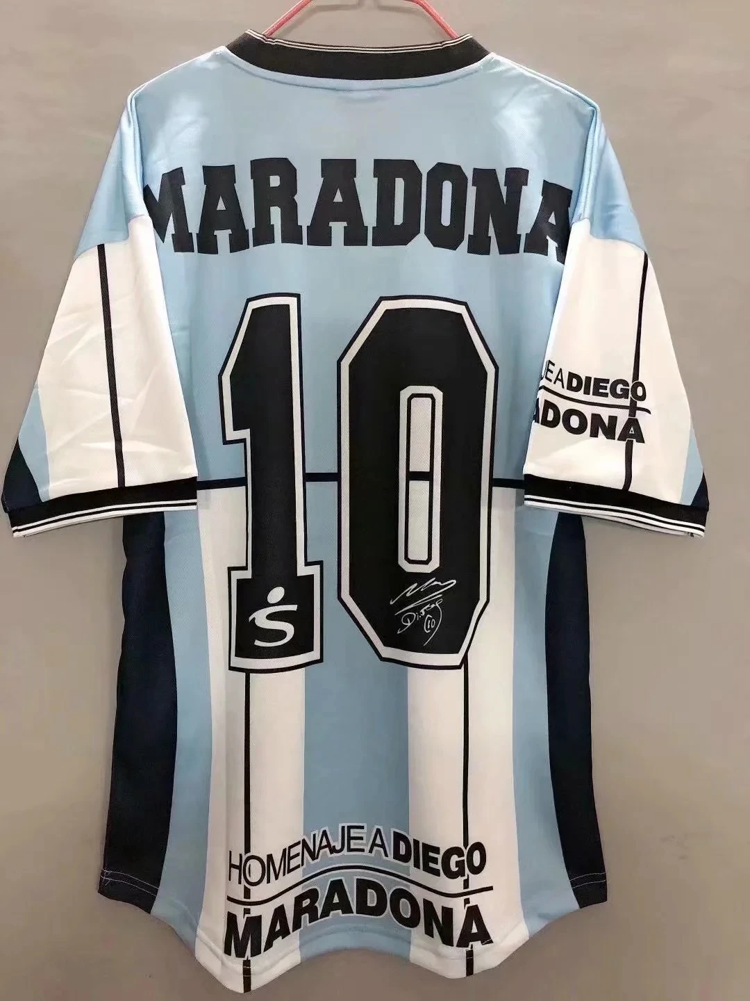 maradona retro jersey
