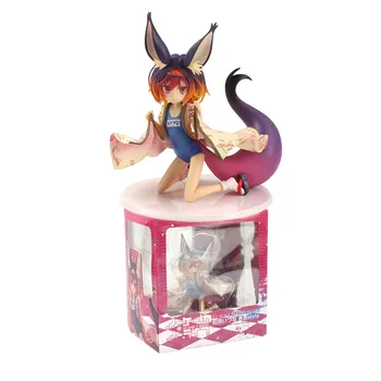

18cm Anime No Game No Life Figure Hatsuse Izuna 1/7 Scale Action Figure Collectible Model Toy