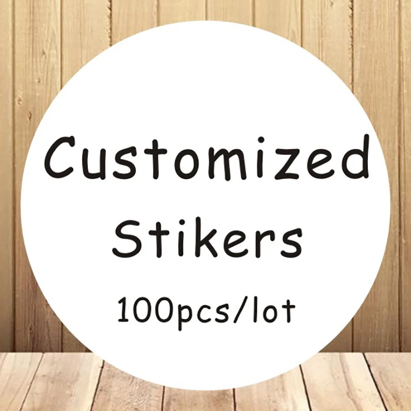 custom circle stickers cheap