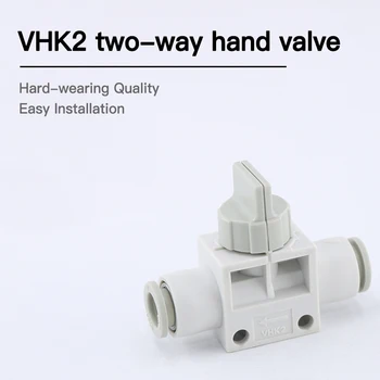 

SMC type VHK3 hand valve VHK2-04-04F / 06-06F / 08-08F / 10-10F / 12-12F two-way Pneumatic Components