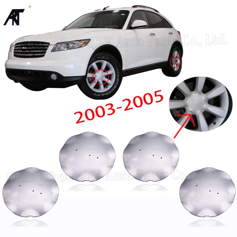 20 шт./лот колпачок ступицы колеса для 2003-2005 Infiniti FX35 FX45 серебро 8 спиц 2" 40315-CG210