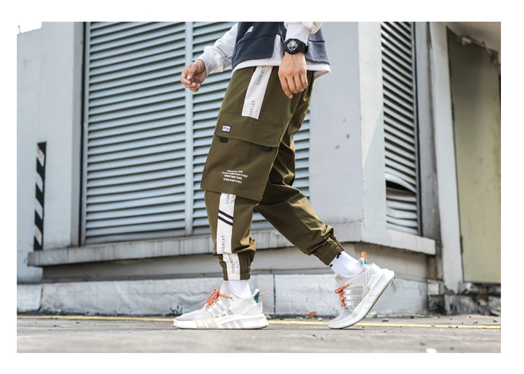 Privathinker мужские японские осенние штаны-шаровары, мужские повседневные брюки в стиле хип-хоп сафари, Мужская Уличная одежда, модные большие размеры
