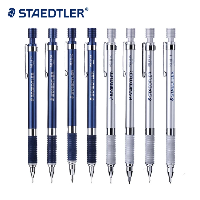 Pentel GraphGear 500 Limited Edition Mechanical Pencil, Classic Colors Box Set, 0.3, 0.5, 0.7, 0.9mm Point Sizes Included, Box of 4 Pencils