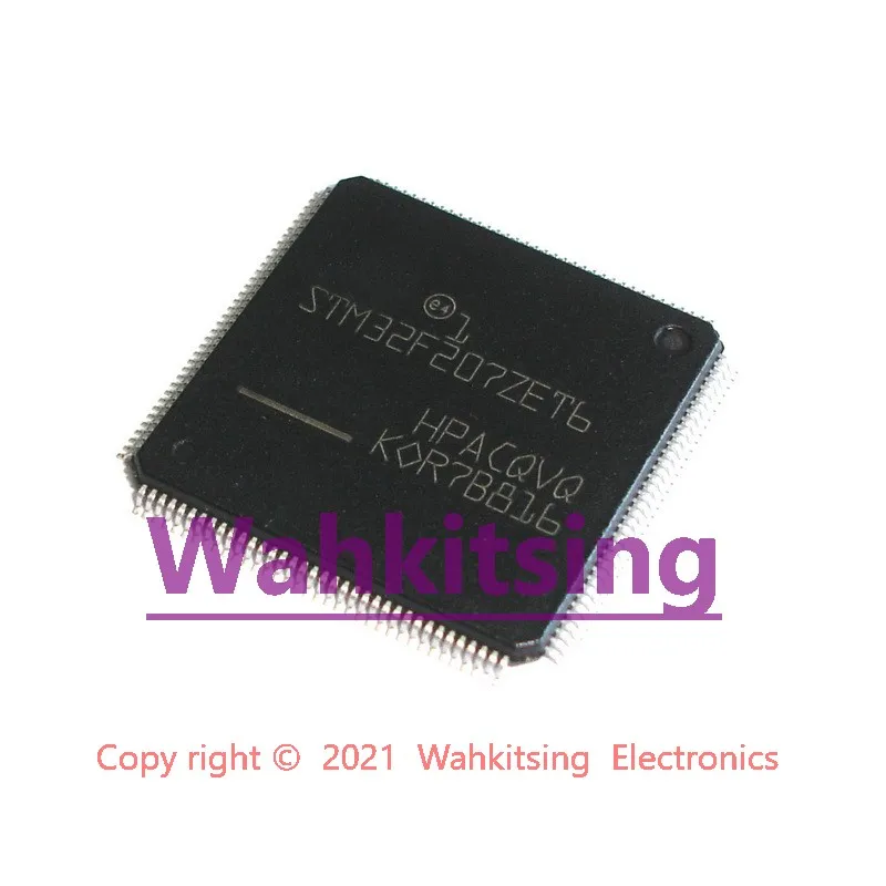 

2 PCS STM32F207ZET6 LQFP-144 MCU 32-bit ARM Cortex M3 RISC 512KB Flash 2.5V/3.3V 144-Pin LQFP,Chip IC